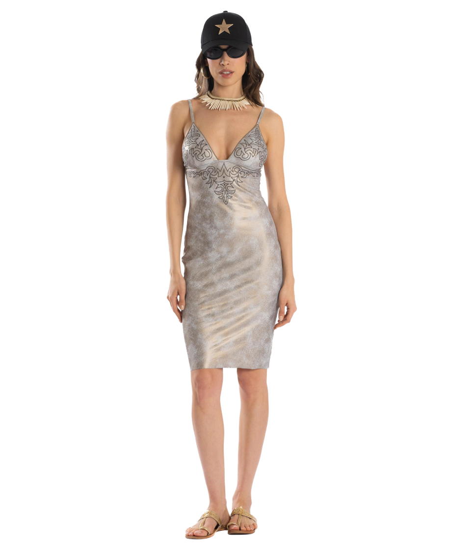 3D Rodeo Sheath Dress