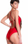 One piece swimsuit with fringe embroidery Pin-Up Stars - 2