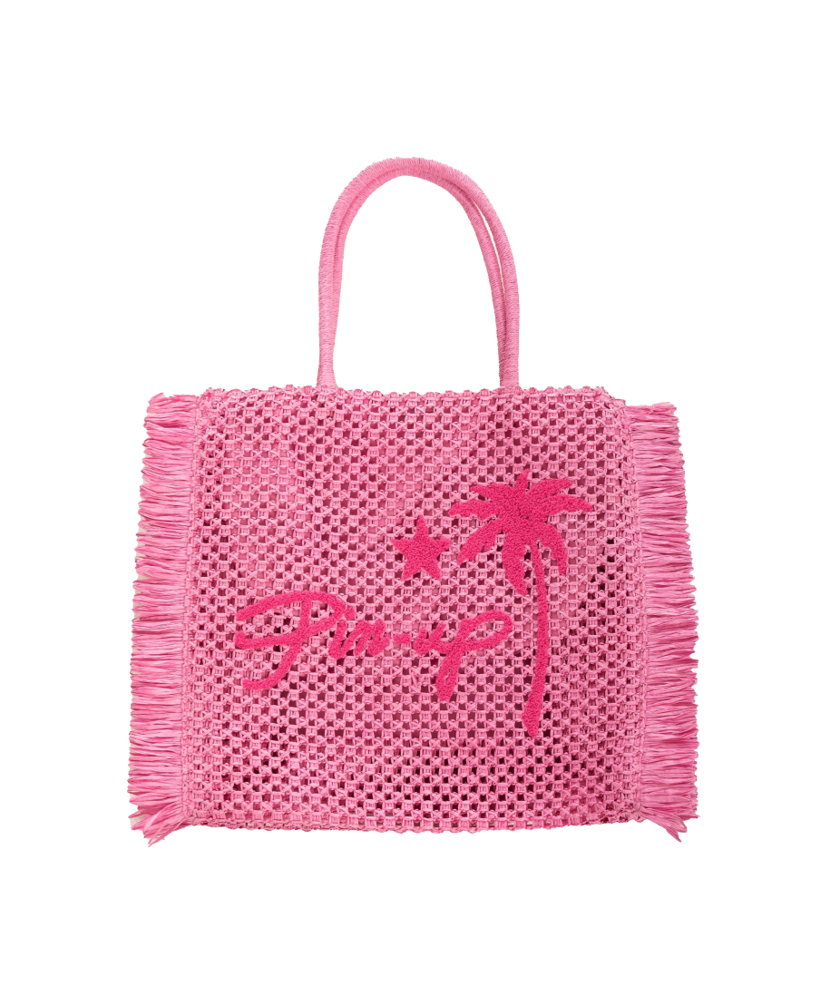 Ecological Raffia Shopper Bag