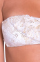 Padded Bandeau Bikini High Leg Slip Jaguard Laminated Print Pin-Up Stars - 6