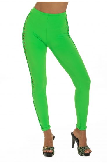Leggins Laserato Tinta Unita Pin-Up Stars - 1