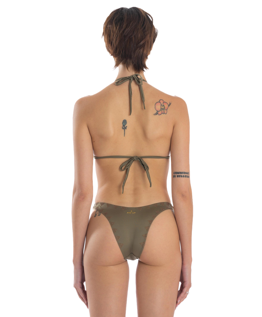 Triangle Bikini Micro Studs Solid Color series