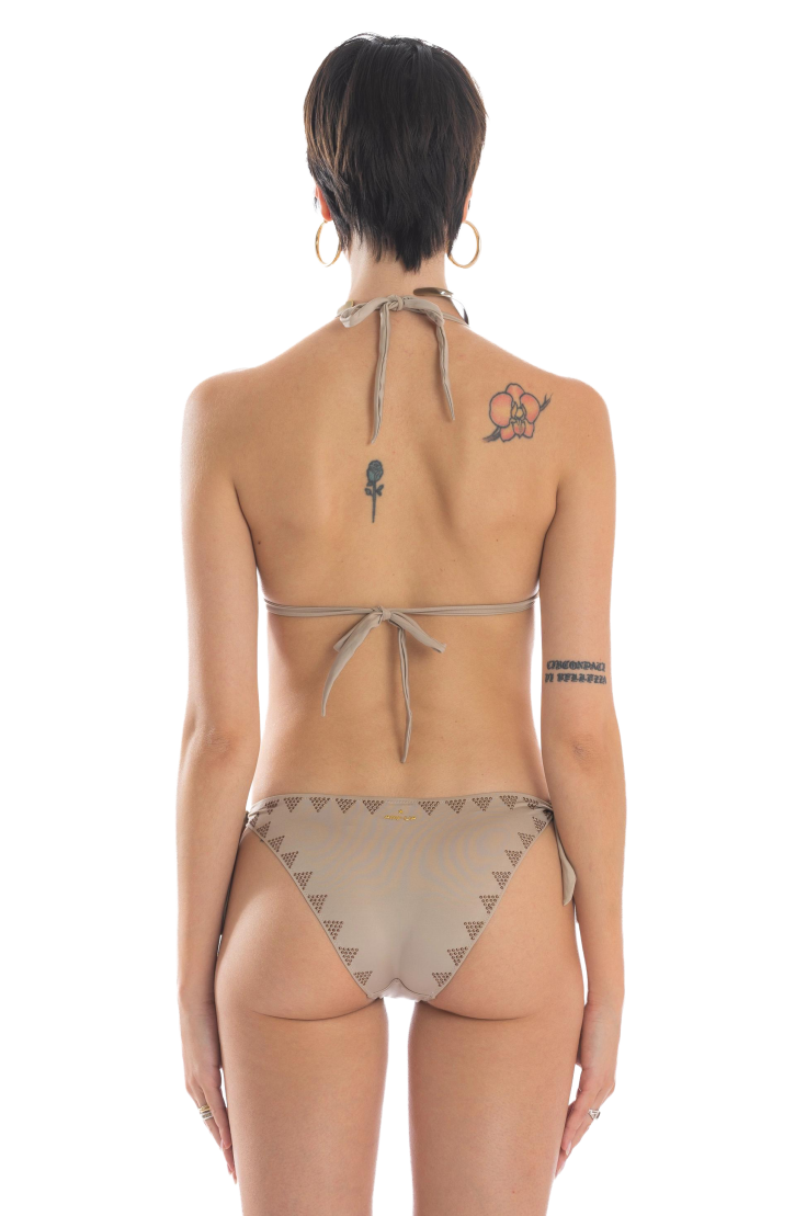Triangle Bikini Micro Studs Solid Color Series