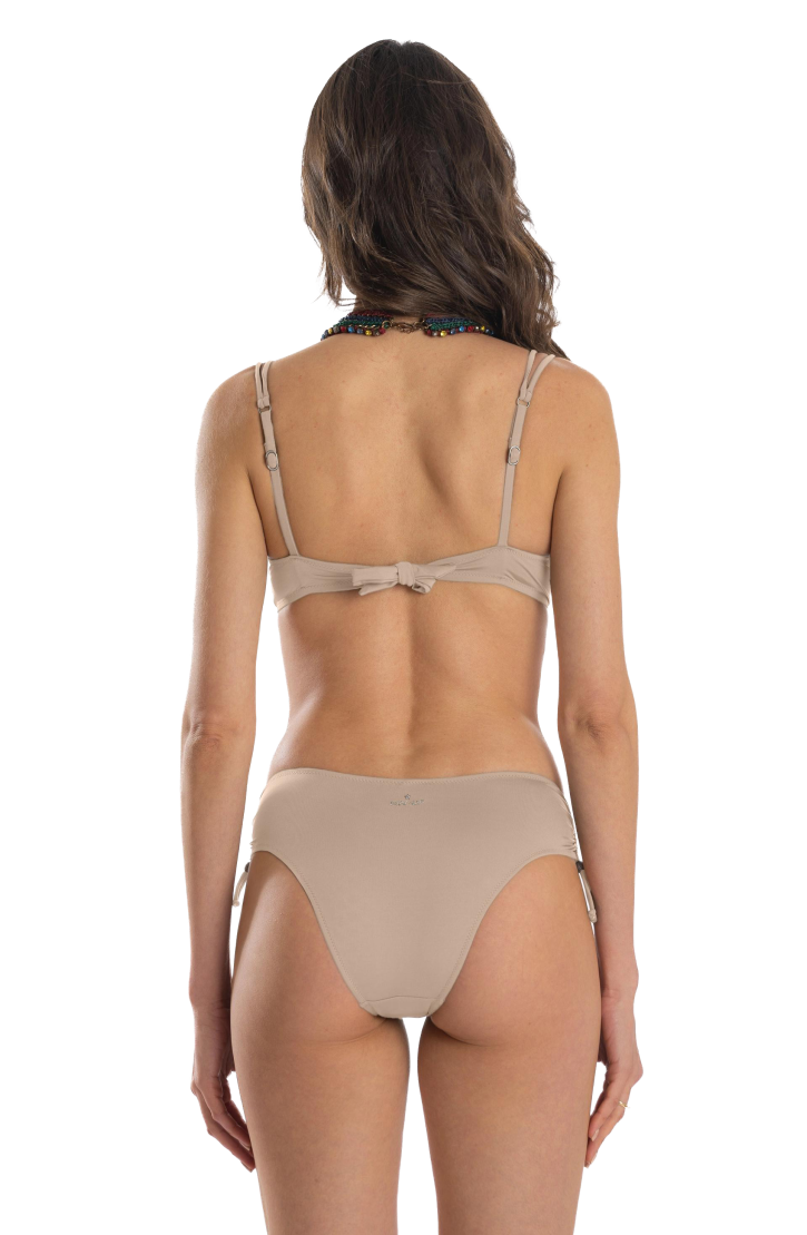 Balconette Bikini Underwire Solid Color