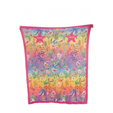 Maxi Flower Rainbow Beach Towel
