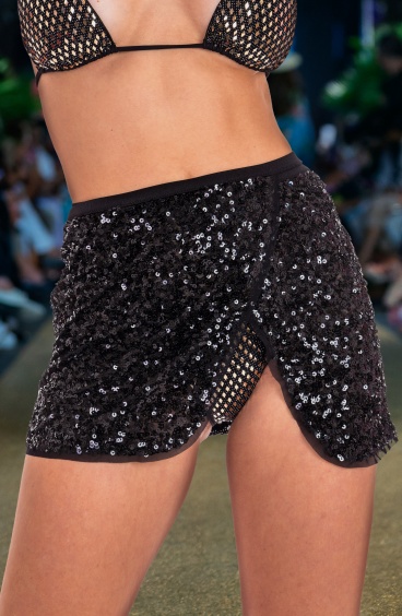 Pareo Corto Paillettes Pareo Corto Paillettes Pin-Up Stars - 10