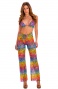 Flower Rainbow Trousers Pin-Up Stars - 3