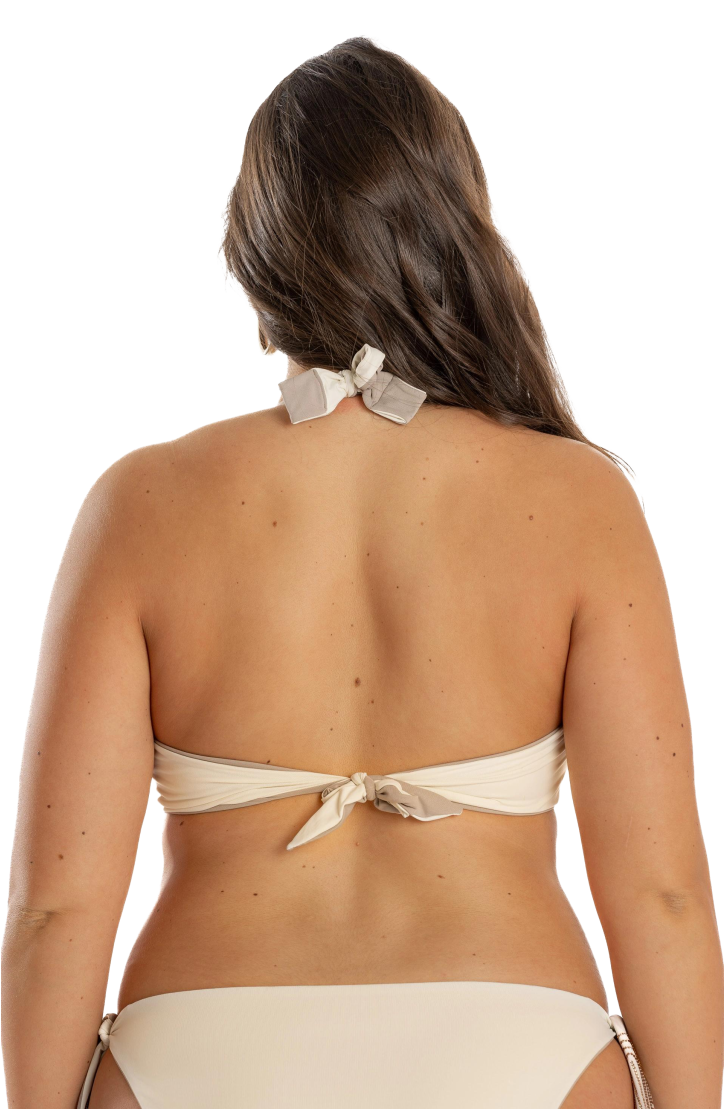 Double Face Curvy Underwire Balconette Bikini Tops