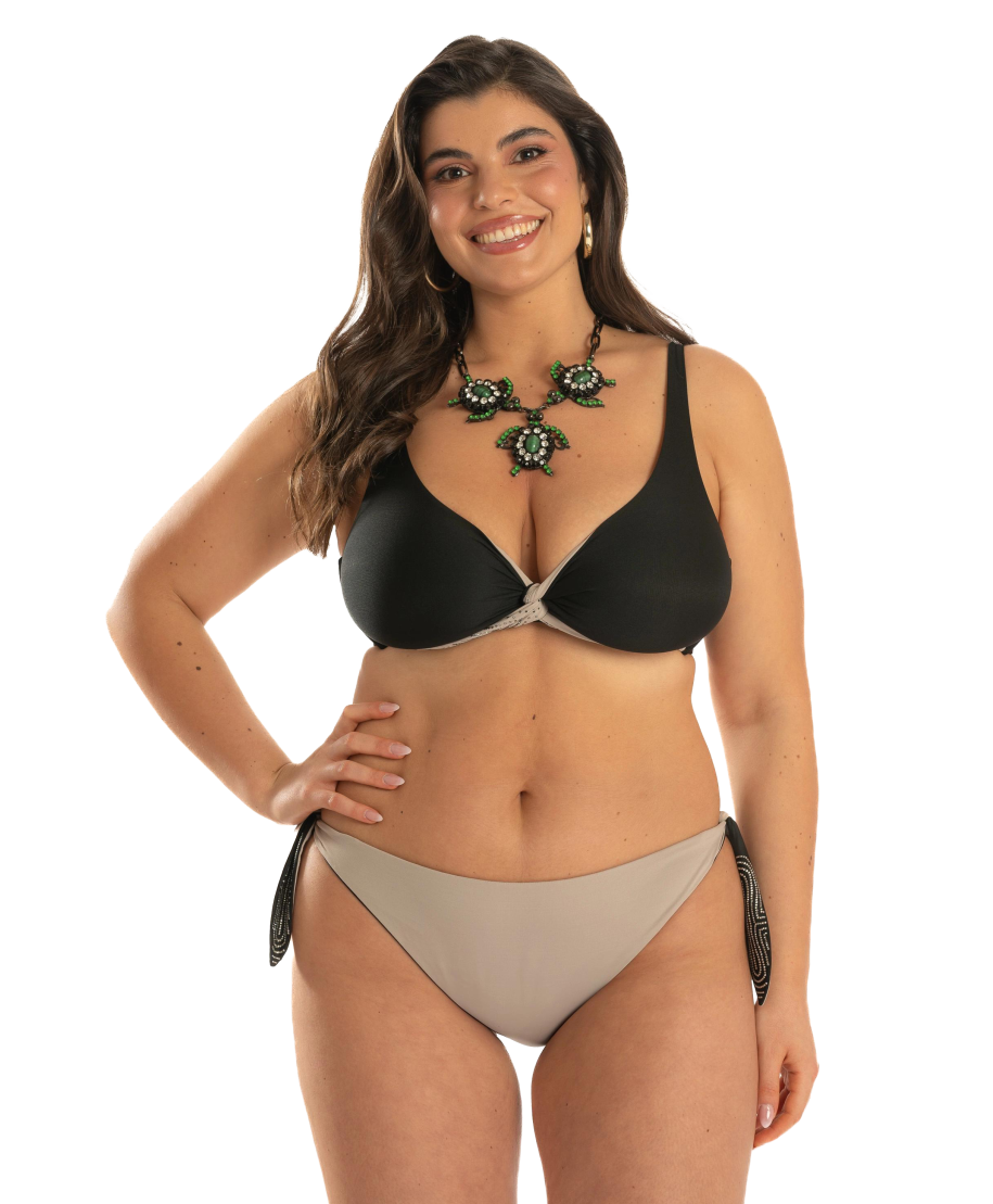 Slip Bikini Fiocchi Double Face Curvy