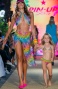 Baby Bikini Triangle Skirt Briefs Flower Rainbow Pin-Up Stars - 4