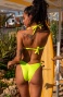 Bikini Fascia Papete Slip Sgambato Glitter Pin-Up Stars - 2