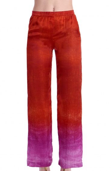 Pantalone In Viscosa Sfumata Pin-Up Stars - 3