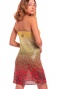 Sequined Print Macula Degradé Petticoat Dress Pin-Up Stars - 2