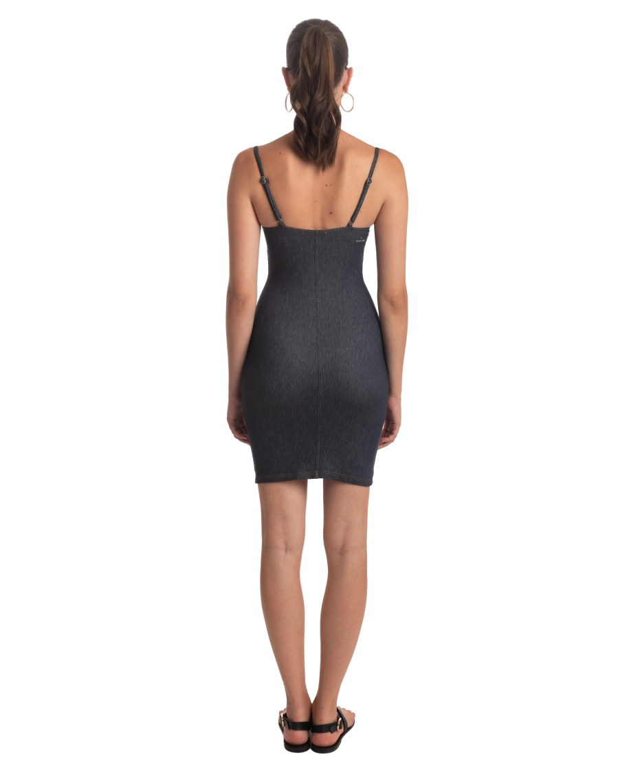 Sheath Dress Balconette Jeans Studs