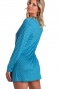 Chemisier in Jersey Stampa Squame Pin-Up Stars - 6