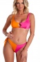 Bikini Brassiere Slip Brasiliana Bicolor Pin-Up Stars - 2