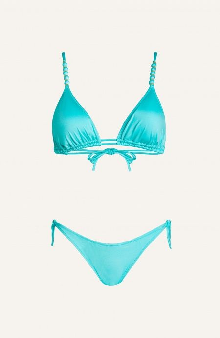 Bikini Triangolo Imbottito Slip Brasiliana Tinta Unita Pin-Up Stars - 5 Bikini Triangolo Imbottito Slip Brasiliana Tinta Unita Pin-Up Stars - 5
