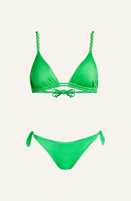 Bikini Triangolo Imbottito Slip Brasiliana Tinta Unita Pin-Up Stars - 7 Bikini Triangolo Imbottito Slip Brasiliana Tinta Unita Pin-Up Stars - 7