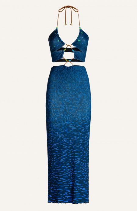 Hawaii Ribbed Weave Dress Pin-Up Stars - 4 Hawaii Ribbed Weave Dress Pin-Up Stars - 4