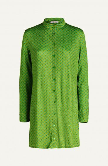 Scale Print Jersey Chemisier Pin-Up Stars - 10