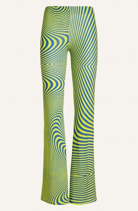Optical Print Jersey Paw Pants Pin-Up Stars - 4 Optical Print Jersey Paw Pants Pin-Up Stars - 4