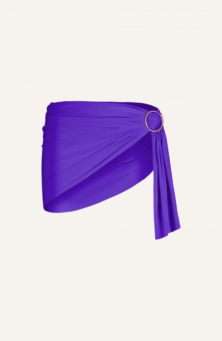 Pareo With Solid Color Rings Pin-Up Stars - 12 Pareo With Solid Color Rings Pin-Up Stars - 12