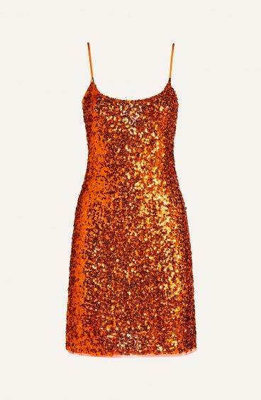 Abito Tubino Sottoveste Full Paillettes Pin-Up Stars - 10
