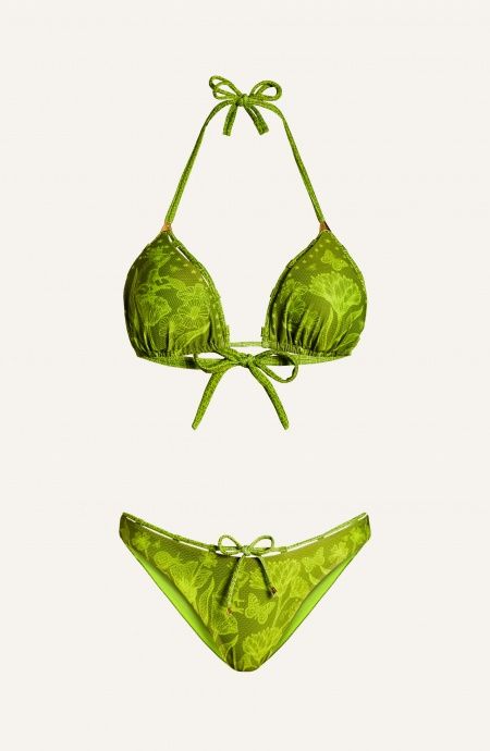 Bikini Triangolo Imbottito Slip Culotte Tessuto Rete Nido D'Ape Stampa Principe Azzurro Pin-Up Stars - 7 Bikini Triangolo Imbottito Slip Culotte Tessuto Rete Nido D'Ape Stampa Principe Azzurro Pin-Up Stars - 7