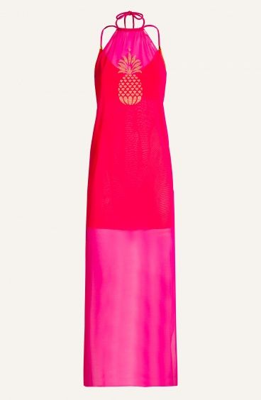 Abito In Tulle Con Sottoveste Ananas Lurex Pin-Up Stars - 1