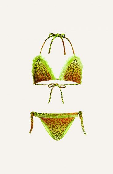 Bikini Triangolo Macula Slip Fiocchi Baby Pin-Up Stars - 2