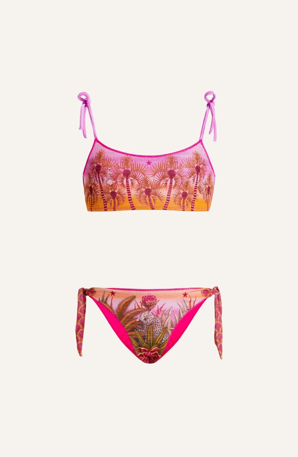 Slip Bikini Lovable Con Fiocchi | Microfibra Lucida - Resistente Al Cloro E UV - Foto 3