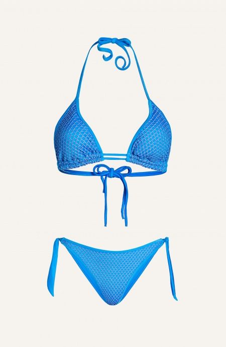 Triangle Bikini Padded Briefs Lurex and Lycra Mesh Lycra Triangle Padded Briefs Poisson D'Amour - 1 Triangle Bikini Padded Briefs Lurex and Lycra Mesh Lycra Triangle Padded Briefs Poisson D'Amour - 1