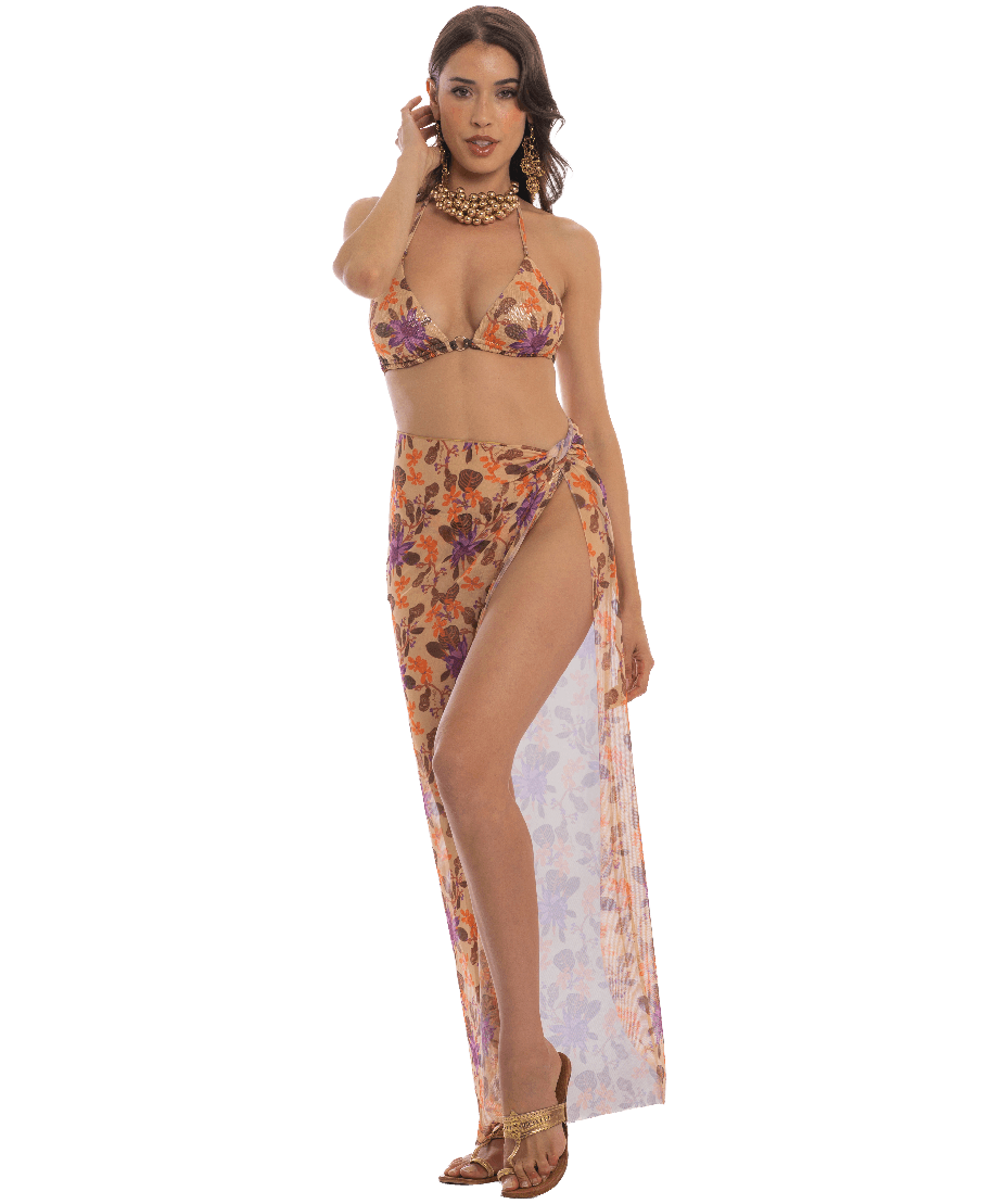 Flower Threads Pareo Skirt