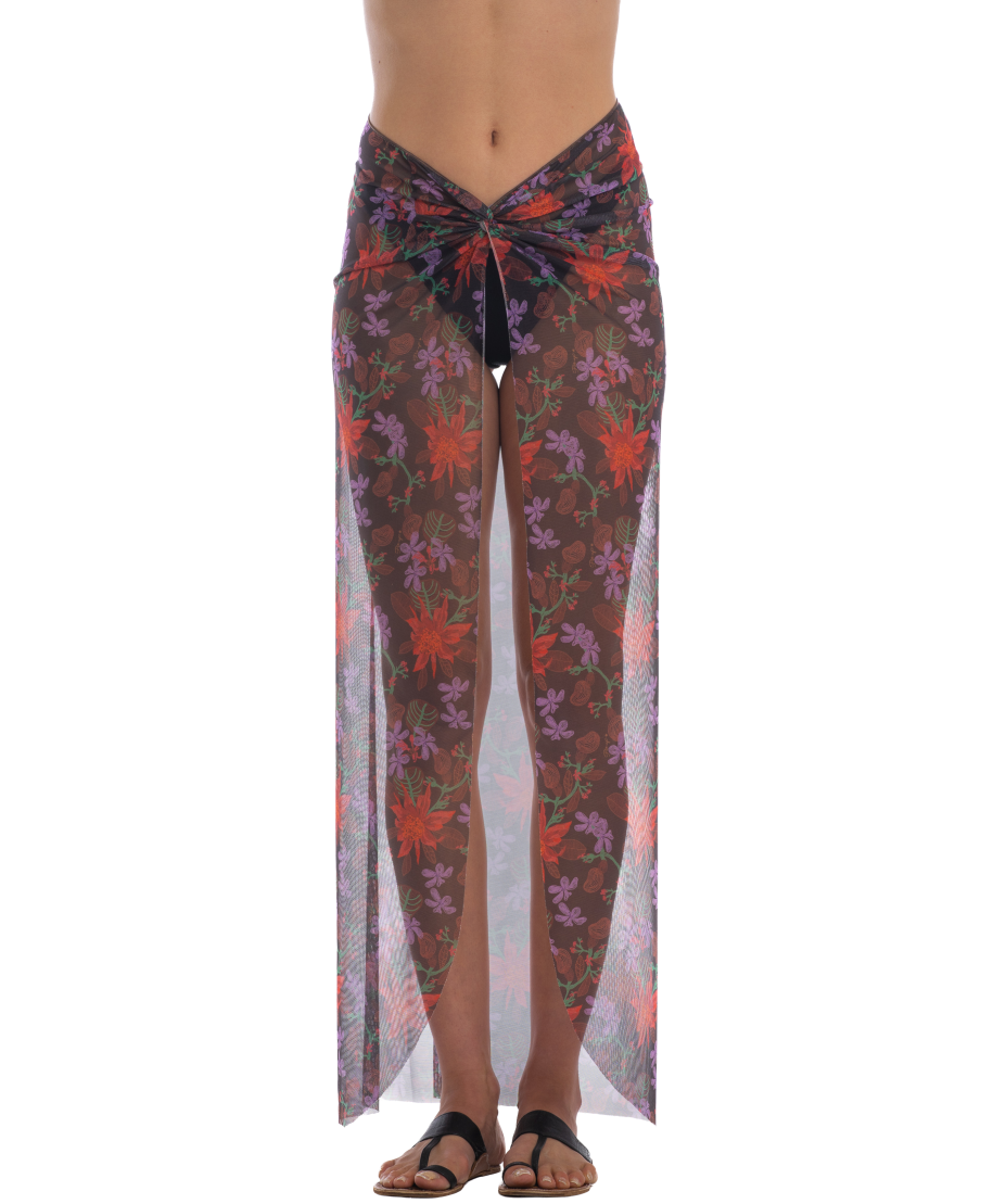 Flower Threads Pareo Skirt