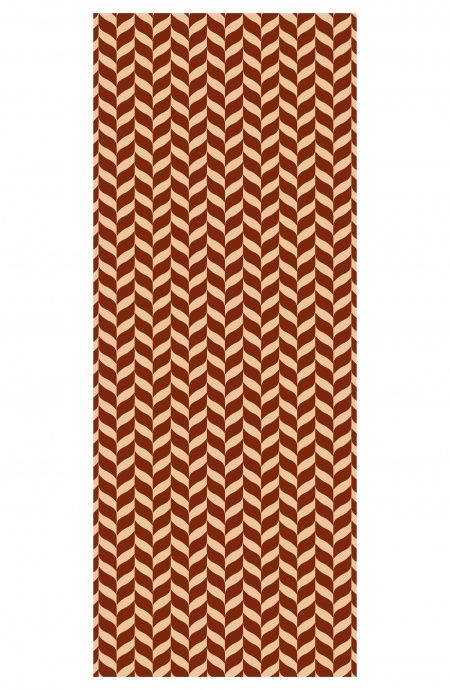 DOUBLE FACE BEACH TOWEL TIGER SUN PRINT AND HERRINGBONE Pin-Up Stars - 2