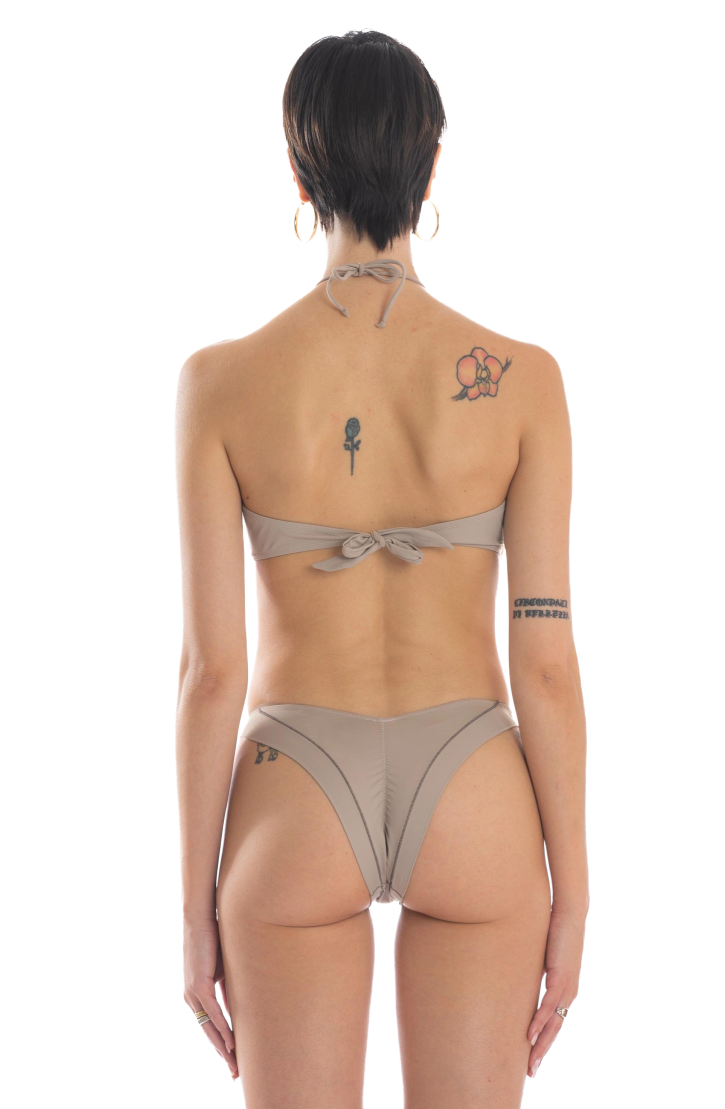Bikini Bandeau Solid Color