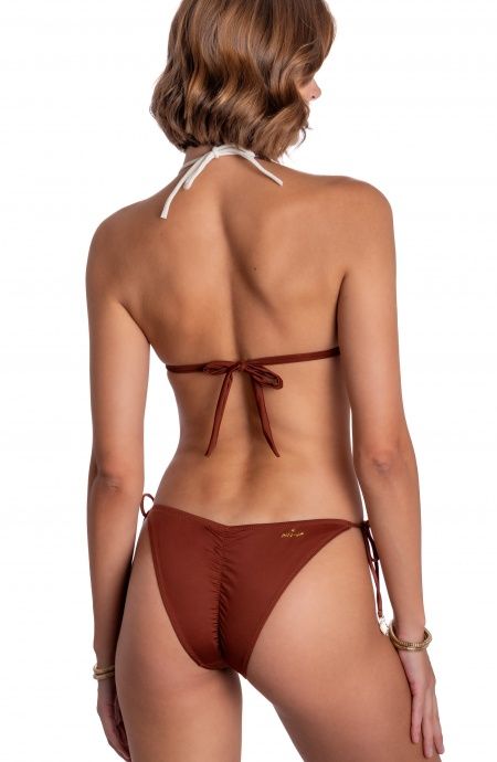 LASER-WORKED PADDED TRIANGLE BIKINI WITH BEADED EMBROIDERY Pin-Up Stars - 9