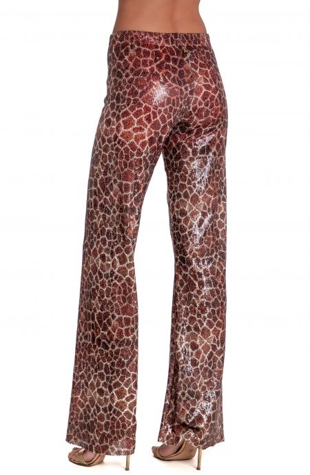 GIRAFFE SEQUIN-PRINTED PANTS Pin-Up Stars - 6