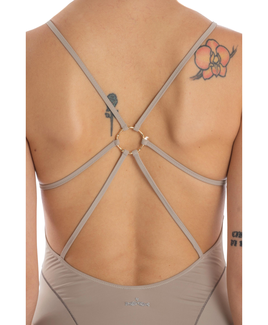 Costume da Bagno Intero Tinta Unita