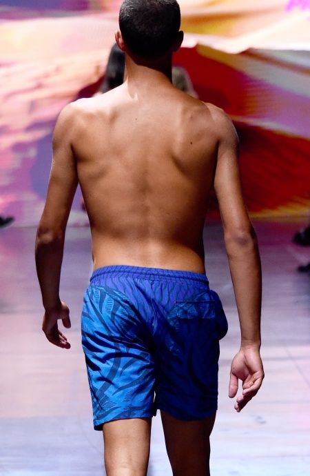 COSTUME DA BAGNO BOXER UOMO STAMPA TIGER SUN Pin-Up Stars - 4
