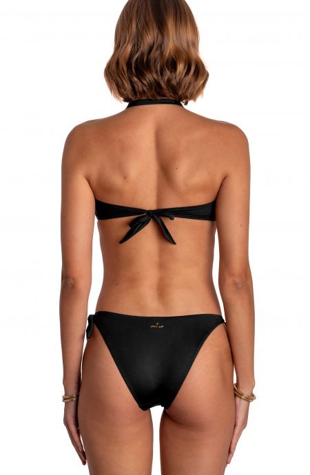 BIKINI FASCIA IMBOTTITA CON ACCESSORIO TINTA UNITA Pin-Up Stars - 24