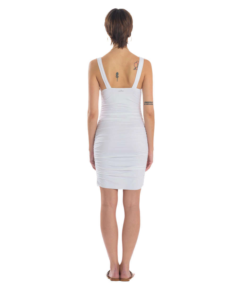 Sheath Dress Solid Color