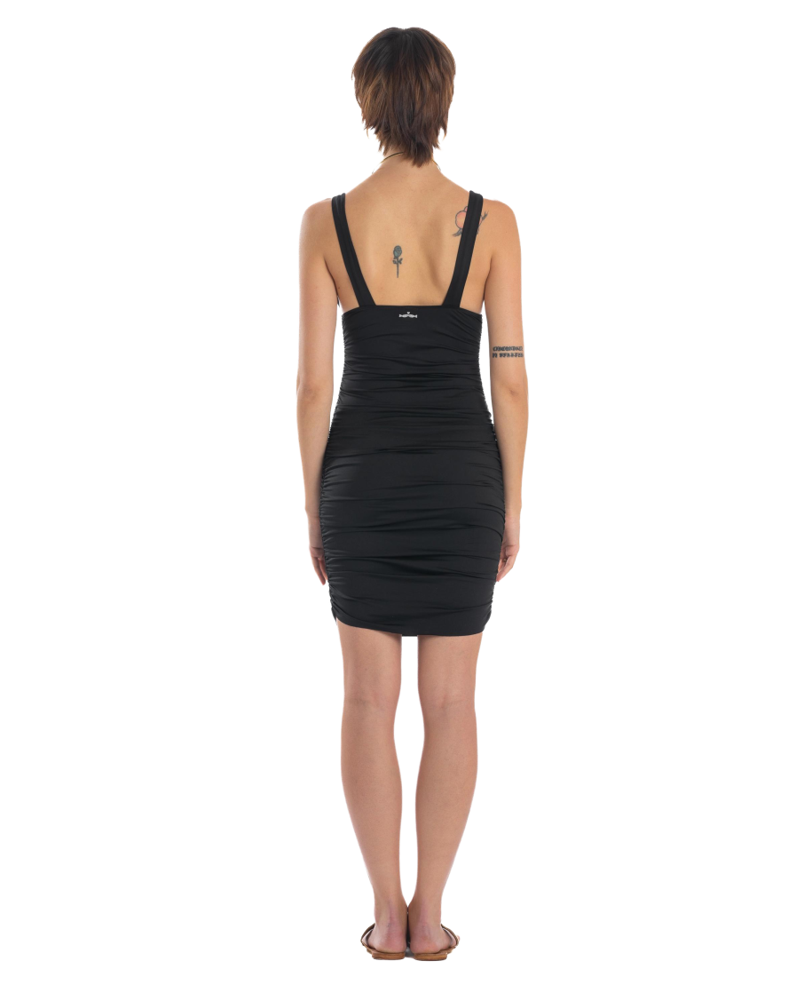 Sheath Dress Solid Color