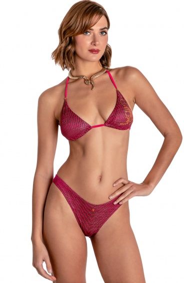 LUREX PADDED TRIANGLE BIKINI TIGER SUN PRINT Pin-Up Stars - 15