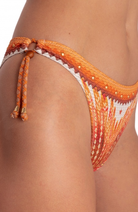 BIKINI FASCIA IMBOTTITA CON BORCHIE STAMPA WINGS Pin-Up Stars - 18