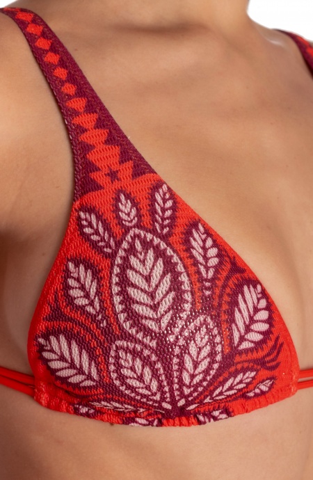 PADDED TRIANGLE BIKINI PRINT BEAUTIFUL TREE Pin-Up Stars - 17