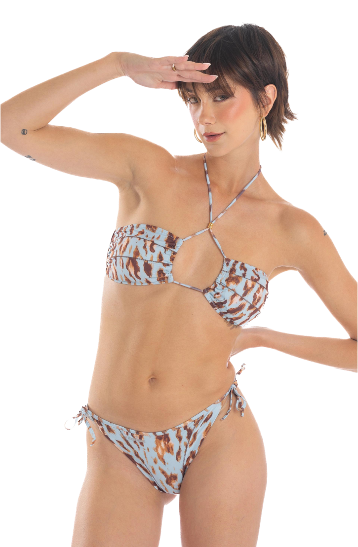Bikini Bandeau Animalier