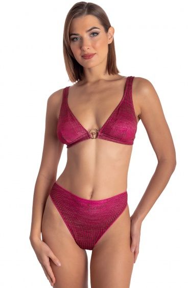 LUREX BIKINI BRASSIERE WITH ACCESSORY TIGER SUN PRINT Pin-Up Stars - 15