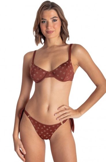 BIKINI BALCONCINO FERRETTO CON BORCHIE PALMETTE Pin-Up Stars - 9