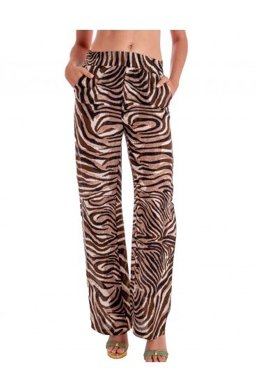 PANTALONE STAMPA ZEBRA Poisson D'Amour - 1